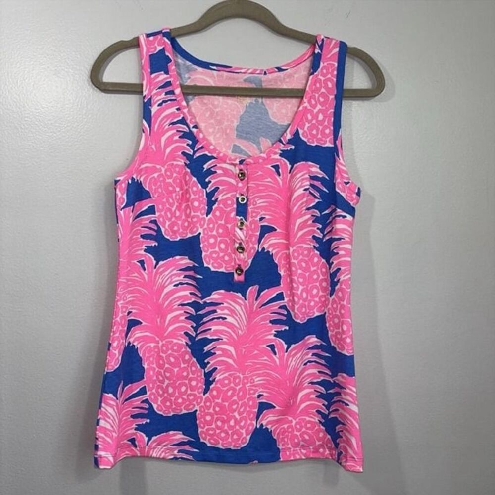 Lilly Pulitzer Blue Haven tank top  Small